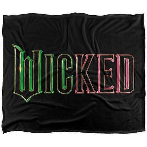 Wicked Movie Logo Blanket