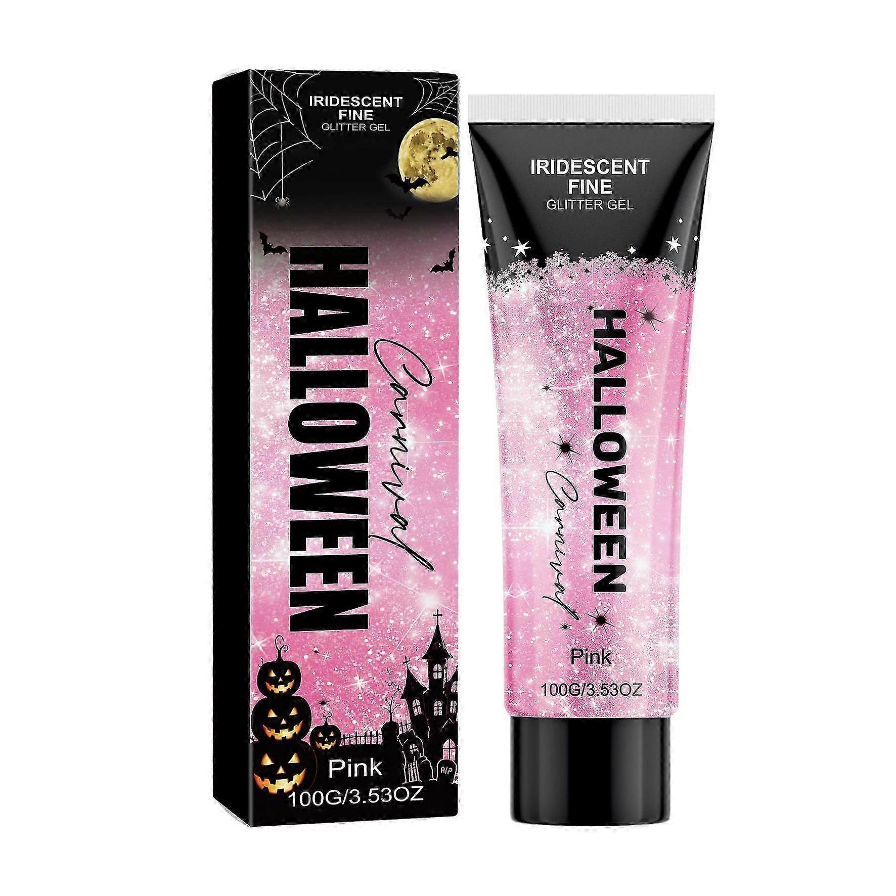 Halloween Glitter Gel  Pink Shimmer Makeup