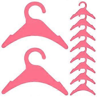 Pet Clothing Hanger Dog Clothes Hangers Plastic for Hanging 10Pcs,New 2026