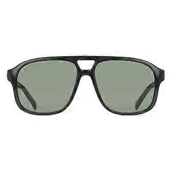 Gucci GG1856S 001 Vollrand-Sonnenbrille für Herren, Pilotenbrille, Schwarz, UV3, Original