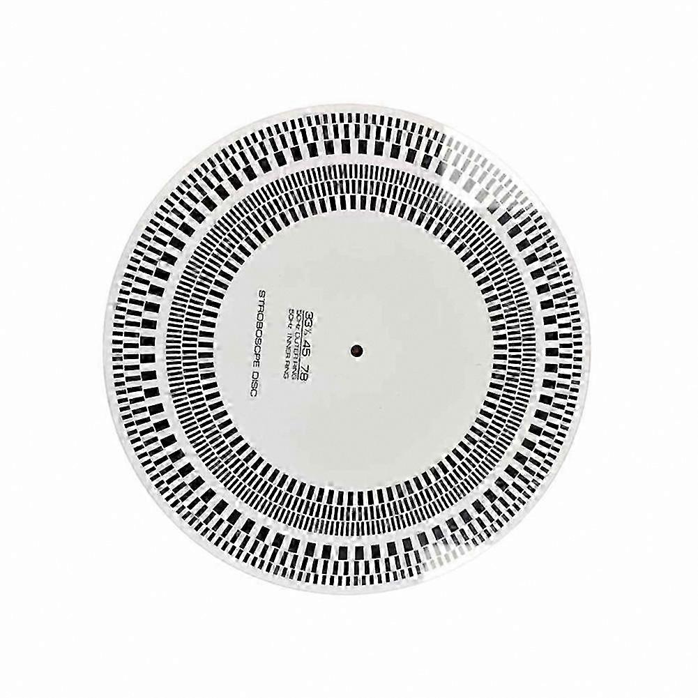 Record Player Speed Calibration Turntable Strobe Disc