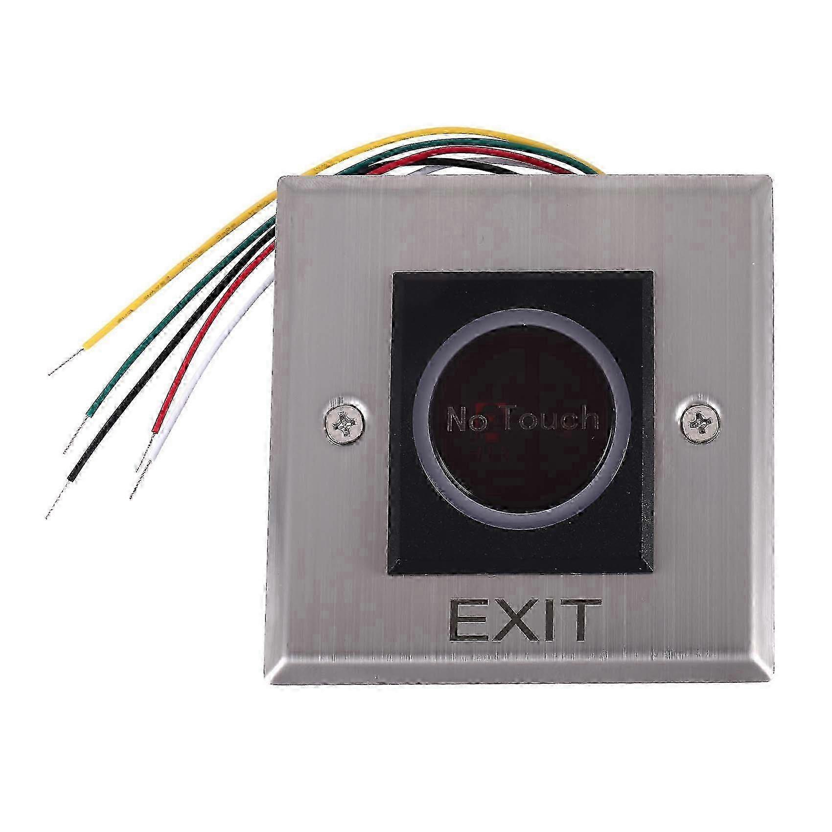 Infrared Sensor Switch No Contact Contactless Door Release Exit Button with LED Indication