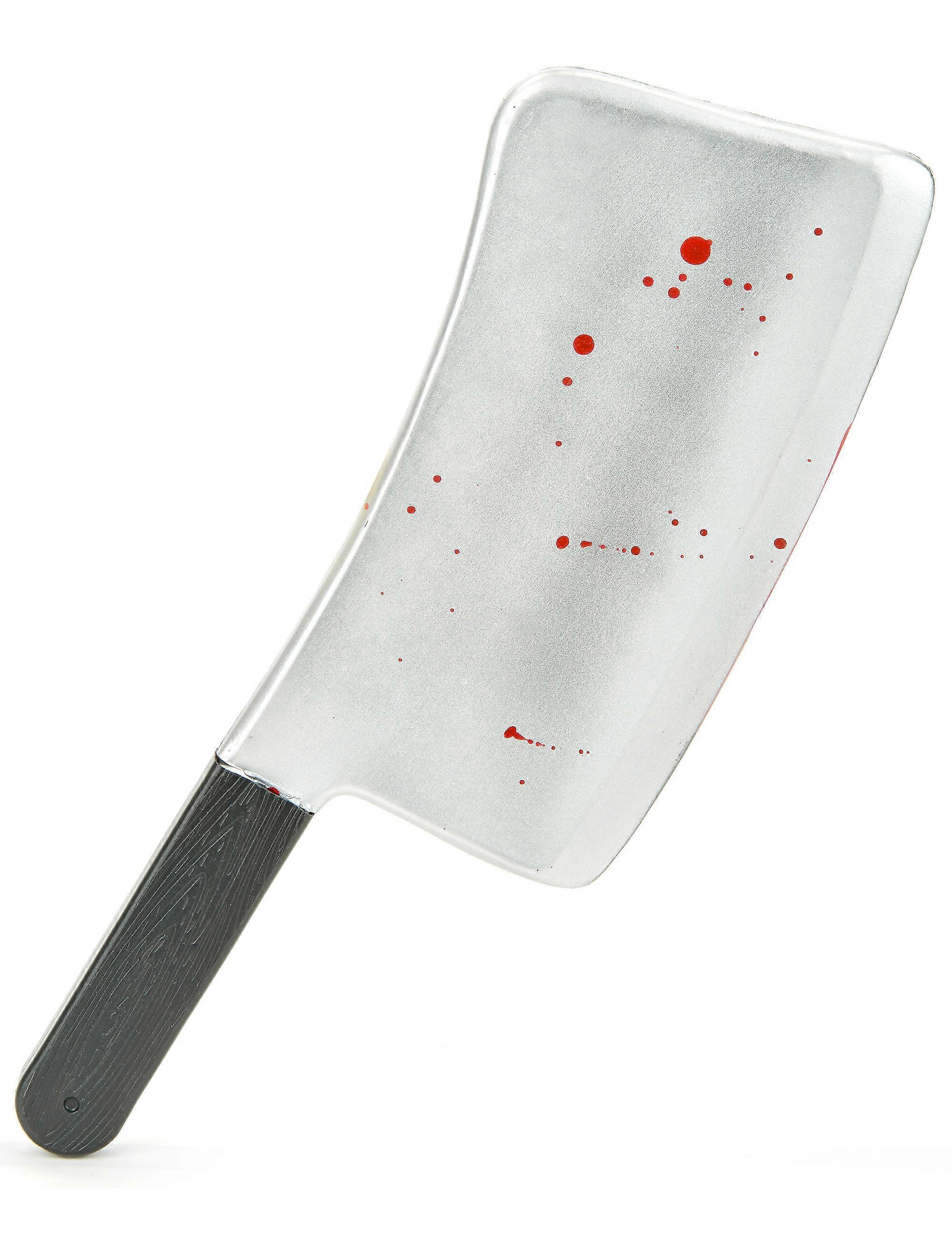 Plastic Halloween Bloody Cleaver