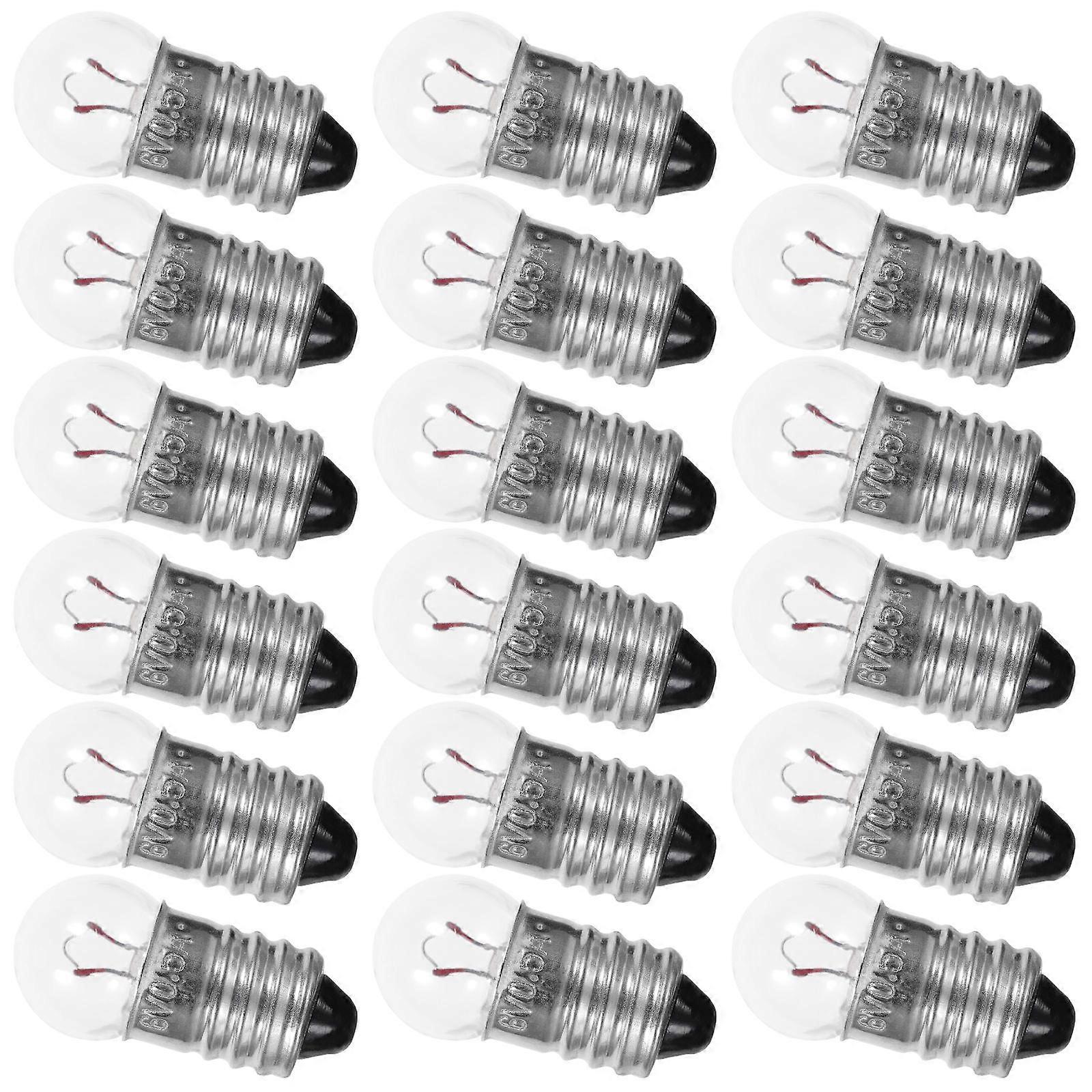 Light Bulb 50Pcs 6V Mini Bulbs for DIY Electrical Projects