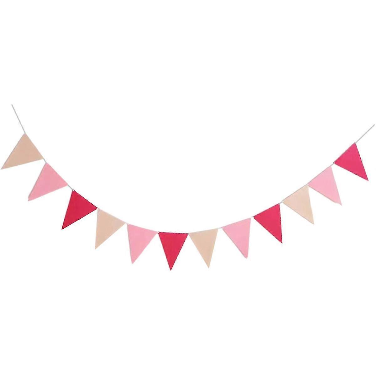 2.5m Rainbow Triangle Fabric Banner