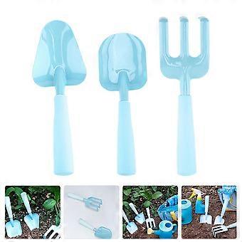Kids Gardening Tools Trowel Set for Outdoor Planting with 1Set Sky-Blue