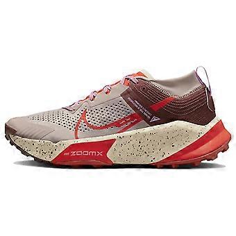 Nike ZoomX Zegama Trail Diffused Taupe Dark Pony Sanddrift Picante Red DH0623-200