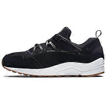 Tênis de corrida Nike Air Huarache masculino, cano baixo, antiderrapante e resistente à abrasão, preto (306127-001).