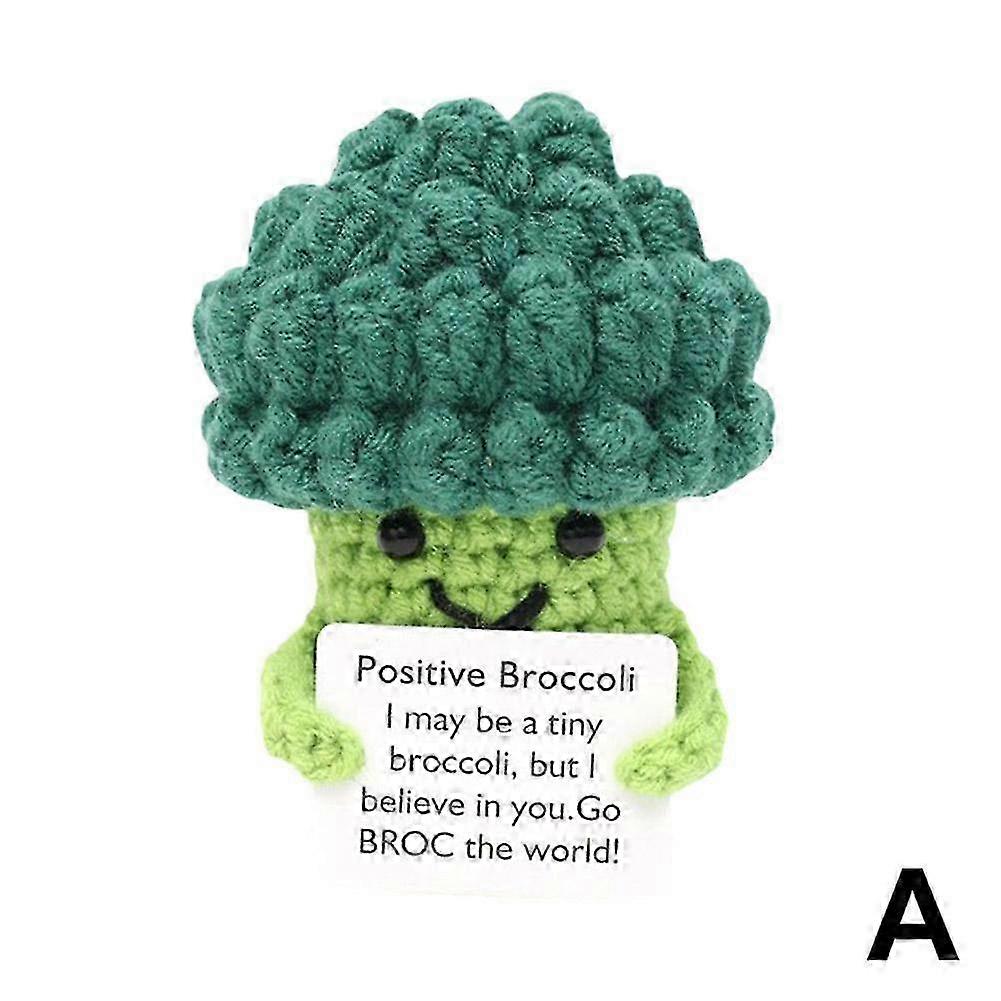 6-Piece Wool Vegetable Knit Doll Set
