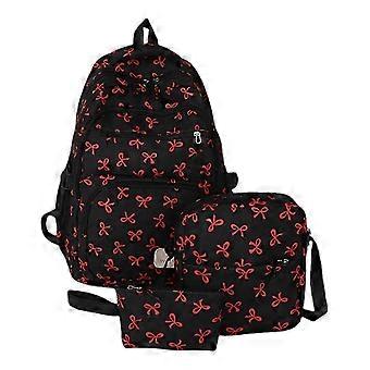 Aesthetic Student Backpacks Nylon 3-Pack