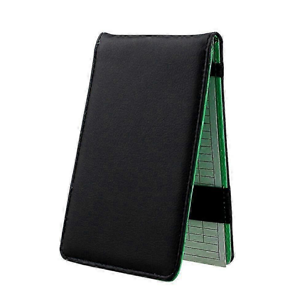 Premium PU Golf Scorebook Portable