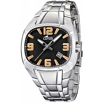 Lotus doom Quartz Analog Man Watch with Stainless Steel Bracelet L15758/5