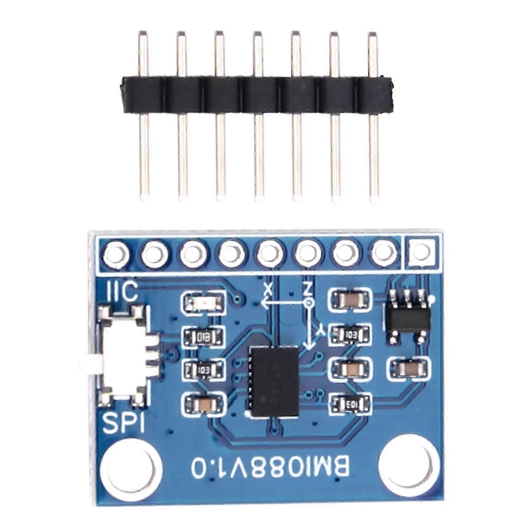 BMI088 Six-Axis Gyroscope Accelerometer Sensor Module, High-Performance IMU, I2C SPI Switchable, Raw Data Reading, for STM32, 1 Piece