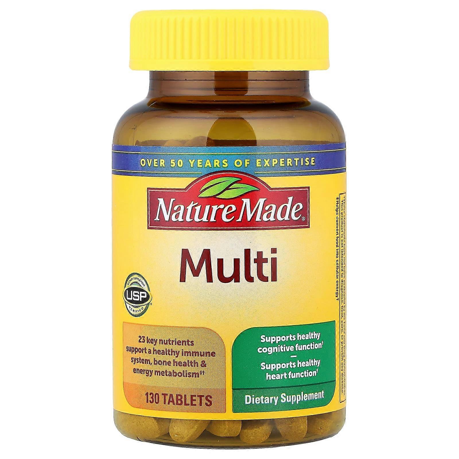 Nature Made, Multi with Iron, 130 Tablets