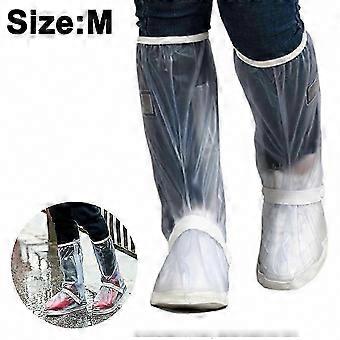 Waterproof Rain Boot Covers, Flexible Foldable Reusable Overshoes, Sport Style