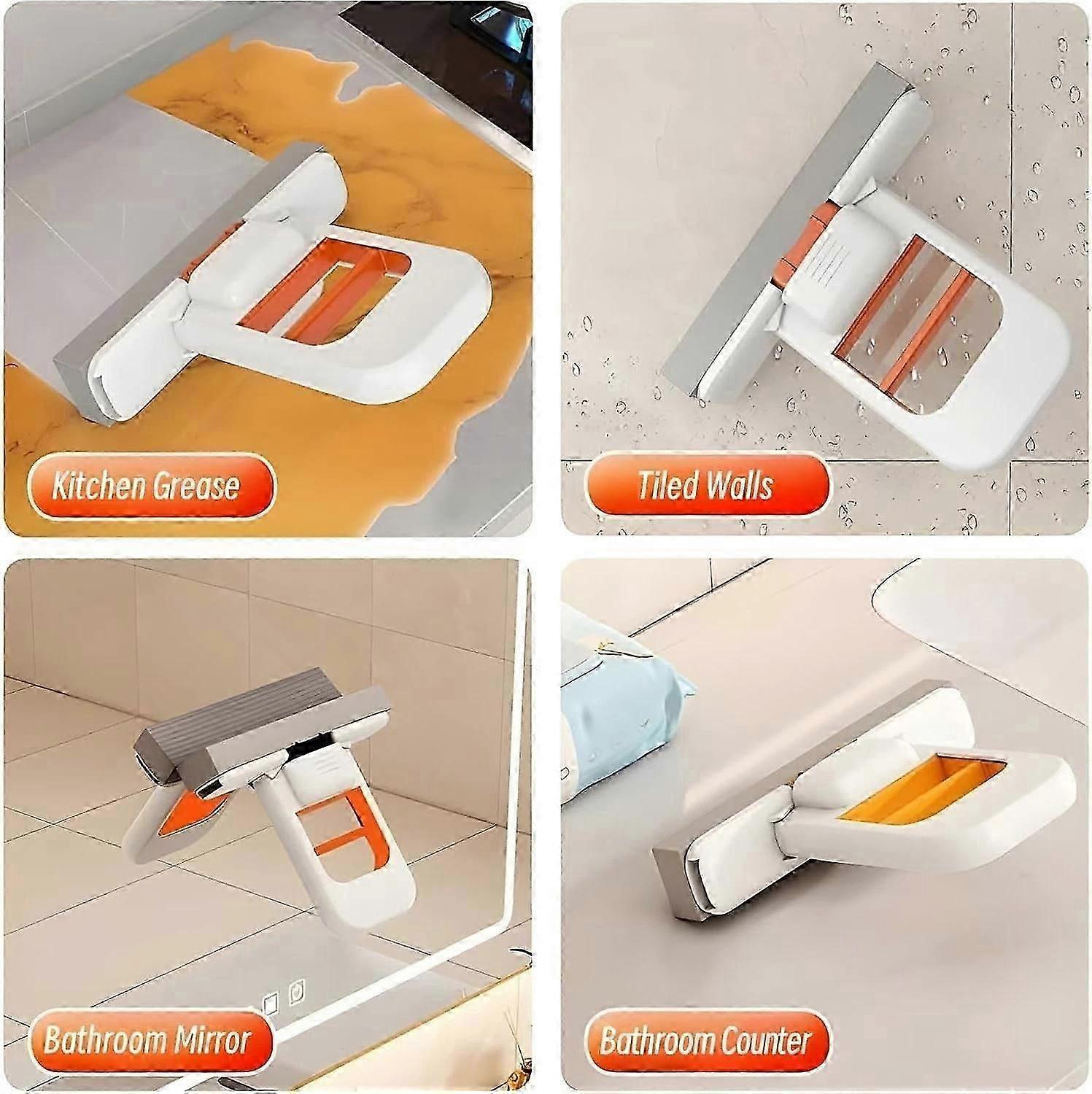 Mini Foldable Desktop Sponge Mop for Portable Cleaning