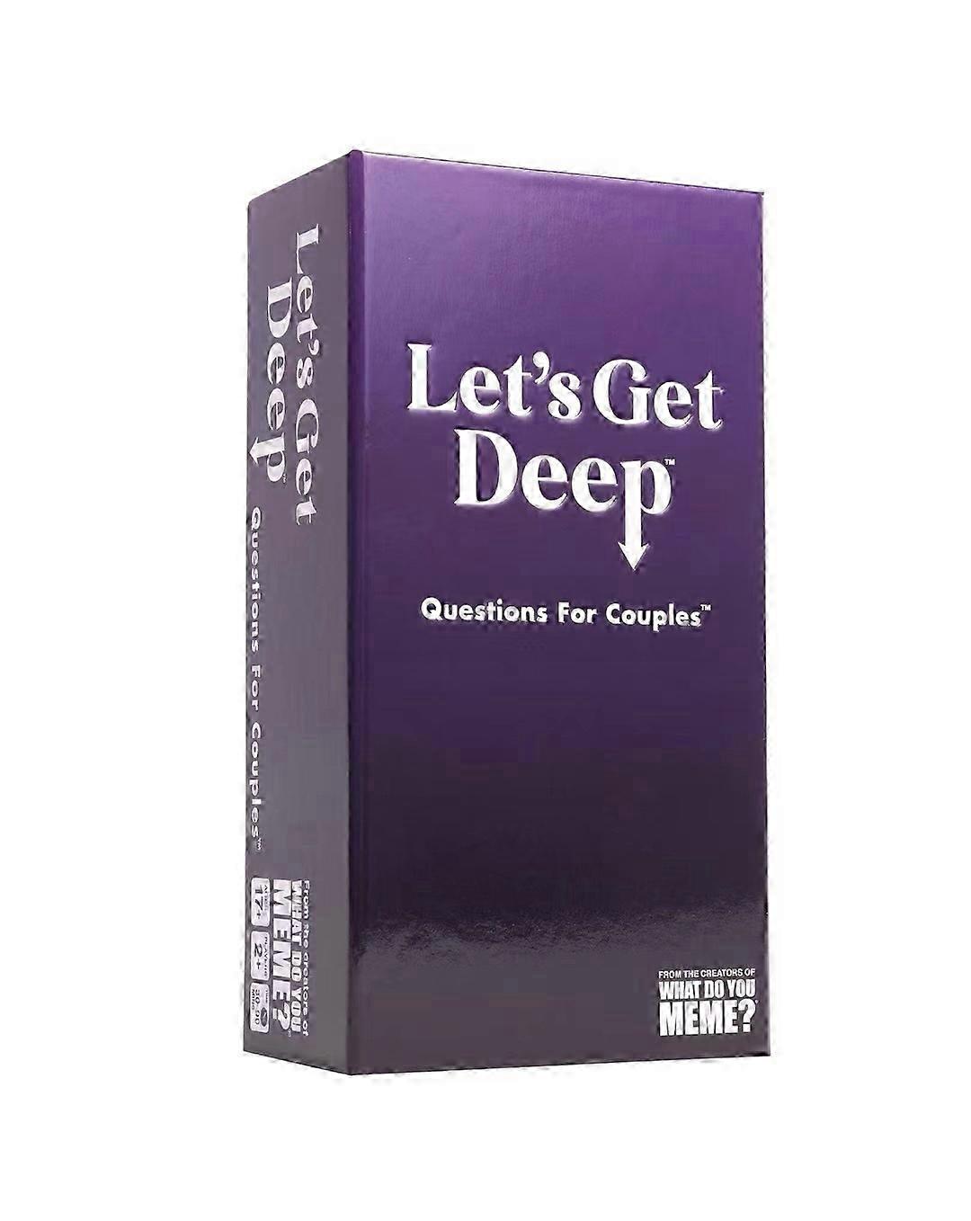 Deep Conversation Card Game