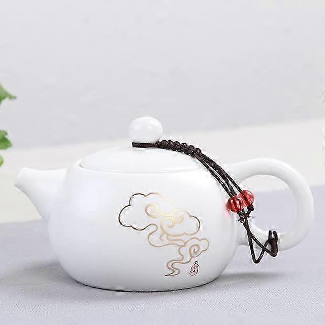 Handmade 180ml Matte Ceramic Teapot