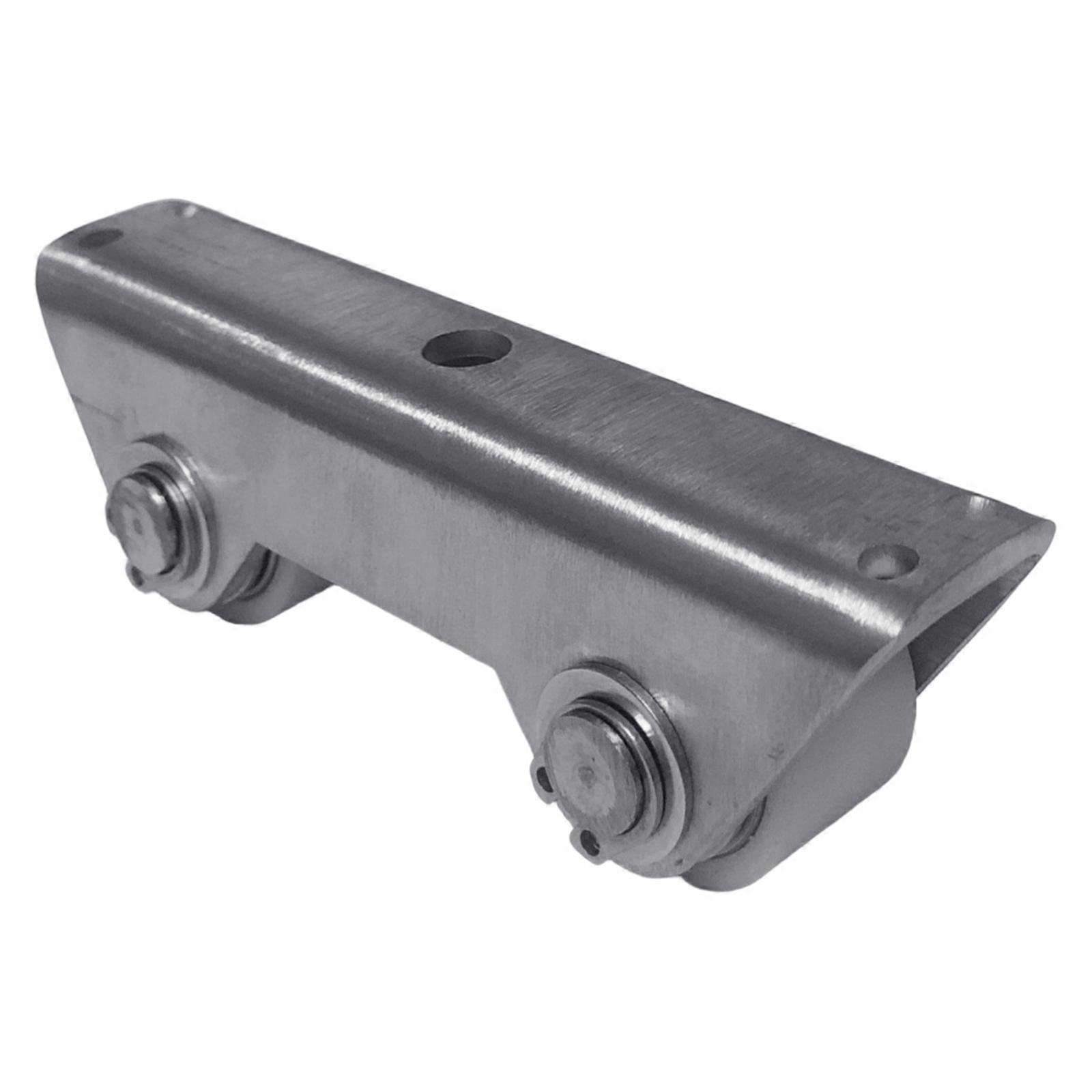 Two-Roller Fixed Pulley Assembly with Internal Rolling Mechanism and Integrated Frame for Moving and Lifting Applications Multicolor