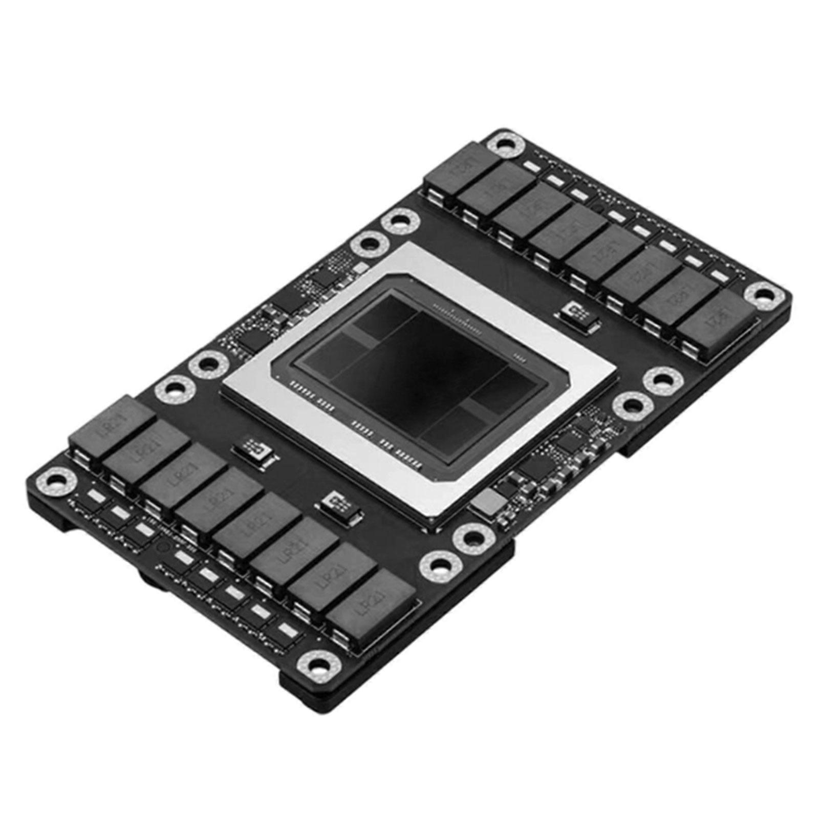 SXM2 V100 Graphics Accelerator Card Module for Professional Deployments, Data Processing, Scientific Research, and Deep Learning Tasks Multicolor
