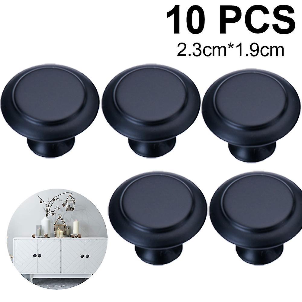 2/10pcs Cabinet Knobs, Drawer Knobs, Matte Zinc Alloy Handle, Dresser