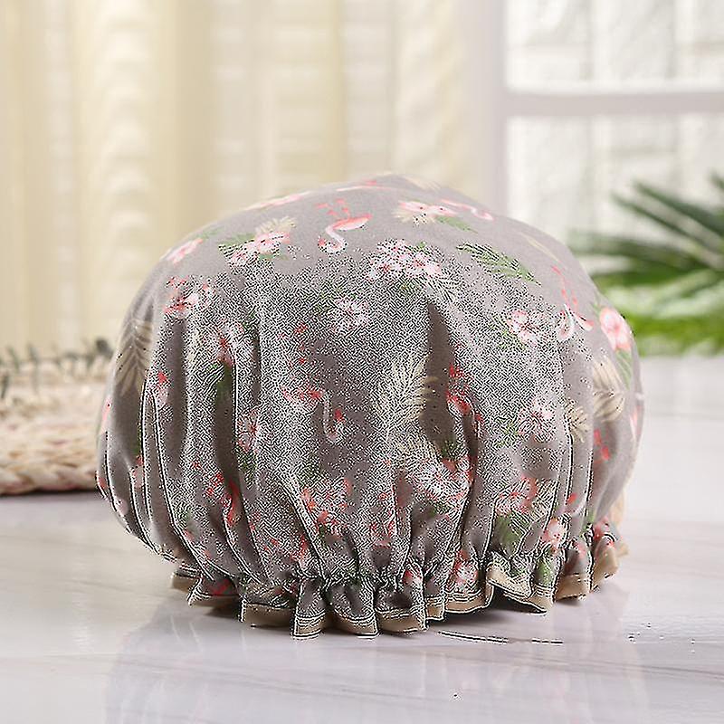 Shower Cap, Large Shower Cap For Women, Reusable Double Layer
