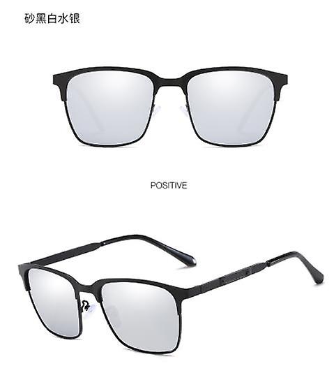 نيو أوتلت تريند للرجال المستقطبة المضادة للأشعة فوق البنفسجية المعادن الرجعية النظارات الشمسية