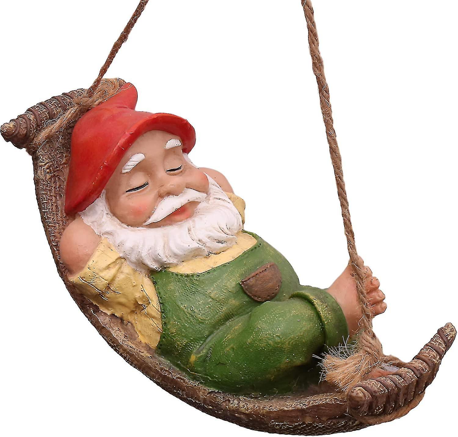Interesting Dwarf Garden Decorative Outdoor Hanging Statues, Trees