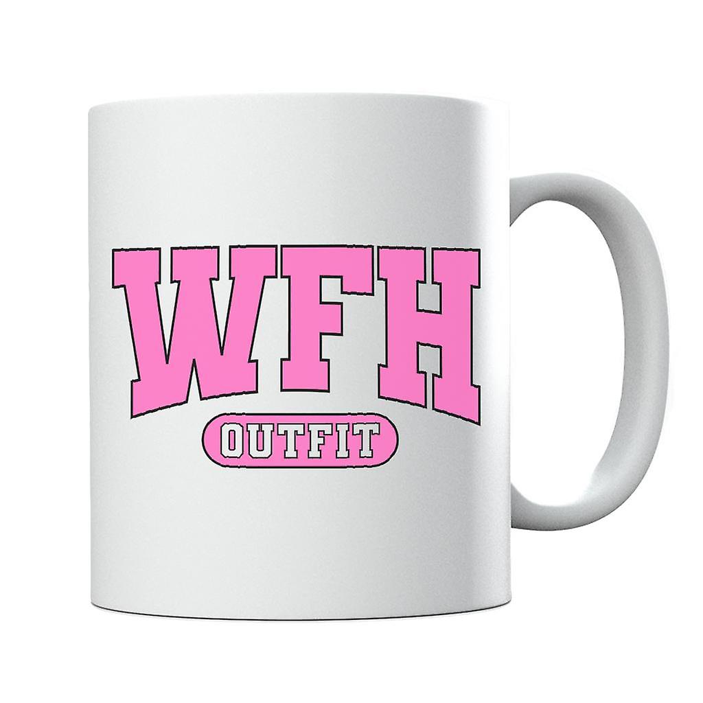 WFH Outfit Varsity Mug