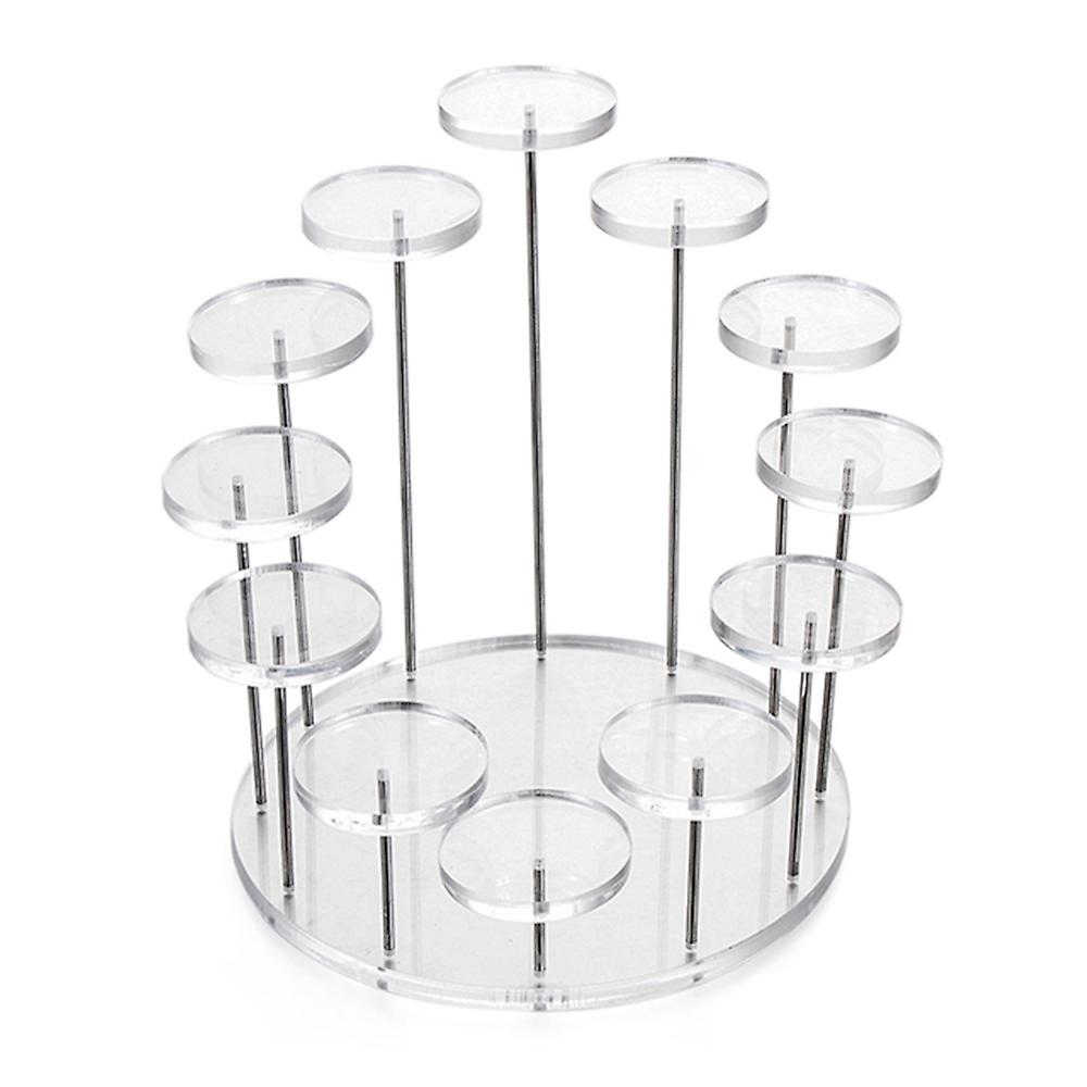 Multi-layer Cupcake Stands Round Pastry Cake Rack Holder Tray