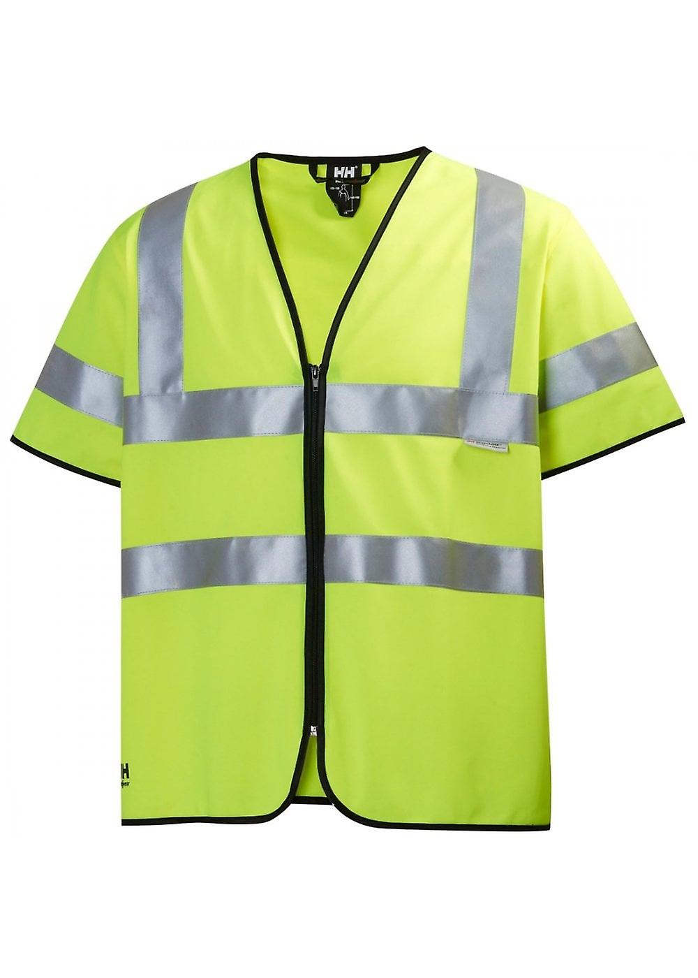 Men's Helly Hansen Addvis Hi-Vis Short Sleeve Vest 79218