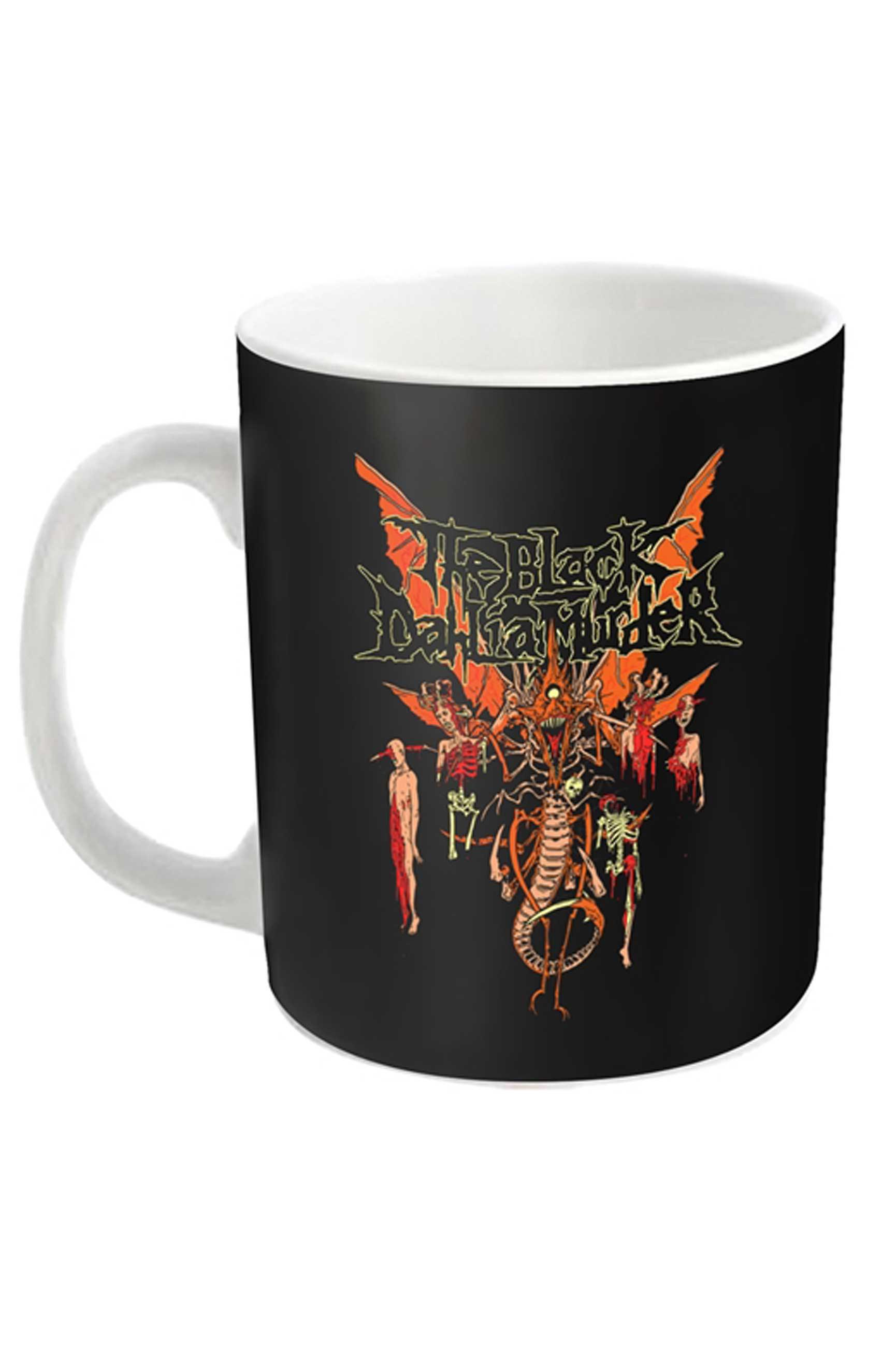The Black Dahlia Murder Mug Hell Wasp Band Logo new Official White Boxed
