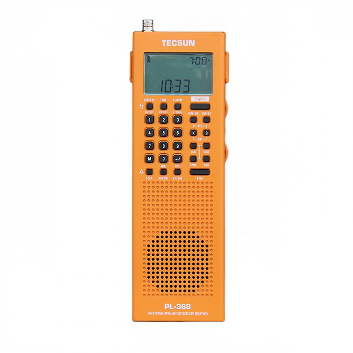 Mini Portable Ssb 64 108mhz Dsp Etm Ats Fm Stereo Medium And Short Wave World Band Stereo Radio