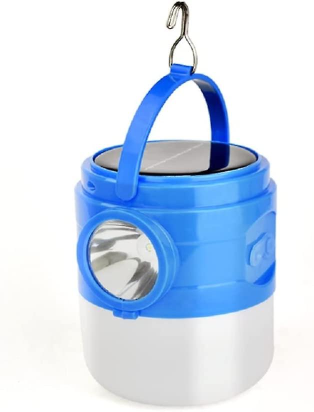 Camping Lantern Solar Led 3 Brightness Setting Portable Hook Design Rechargeable for Power Outages Hurricane