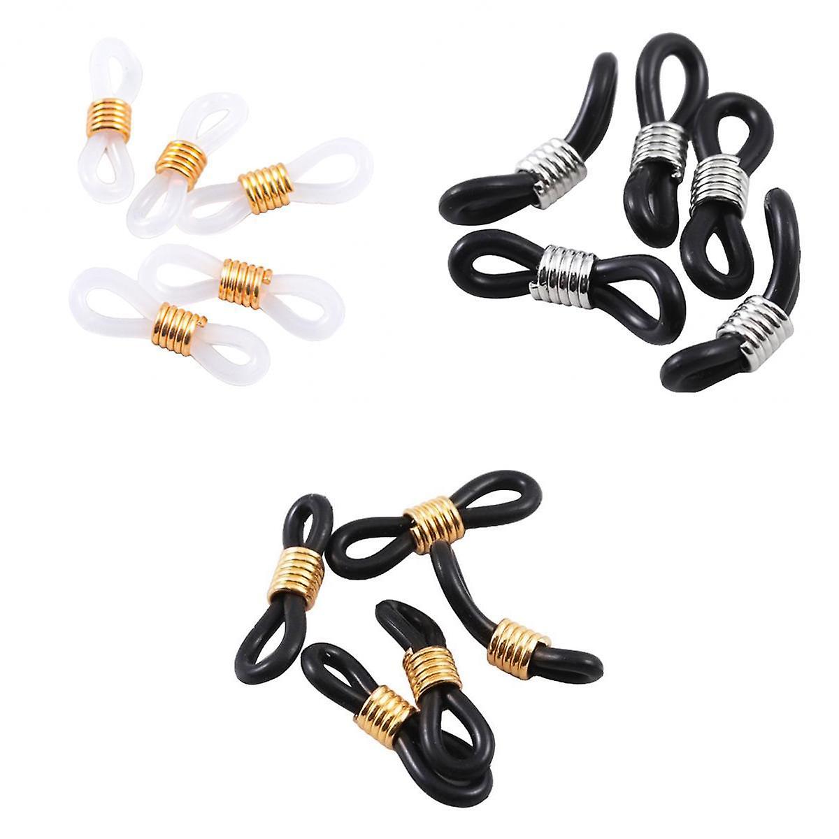 150Pcs Ends Eyeglass Glasses Holder Repair Chain Cord Loop Ends