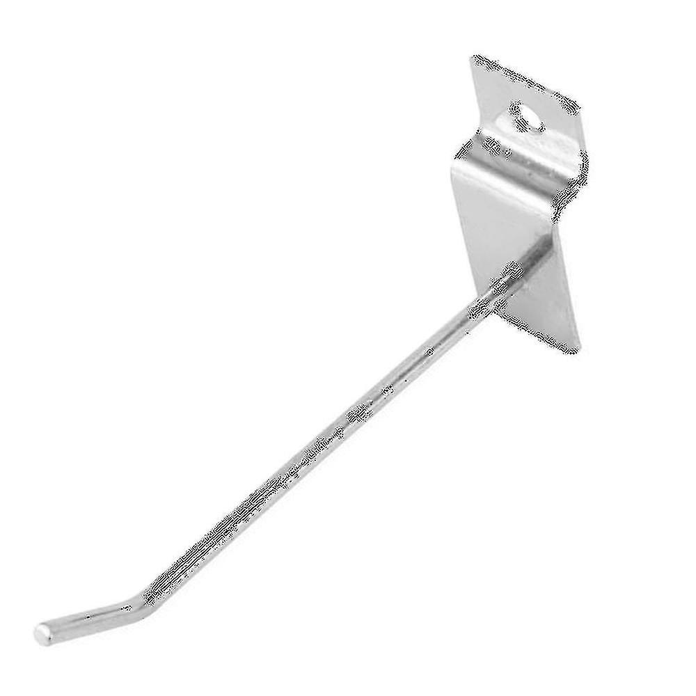 25 X Single Hook Pin Shop Display Fitting Prong Hanger 100mm