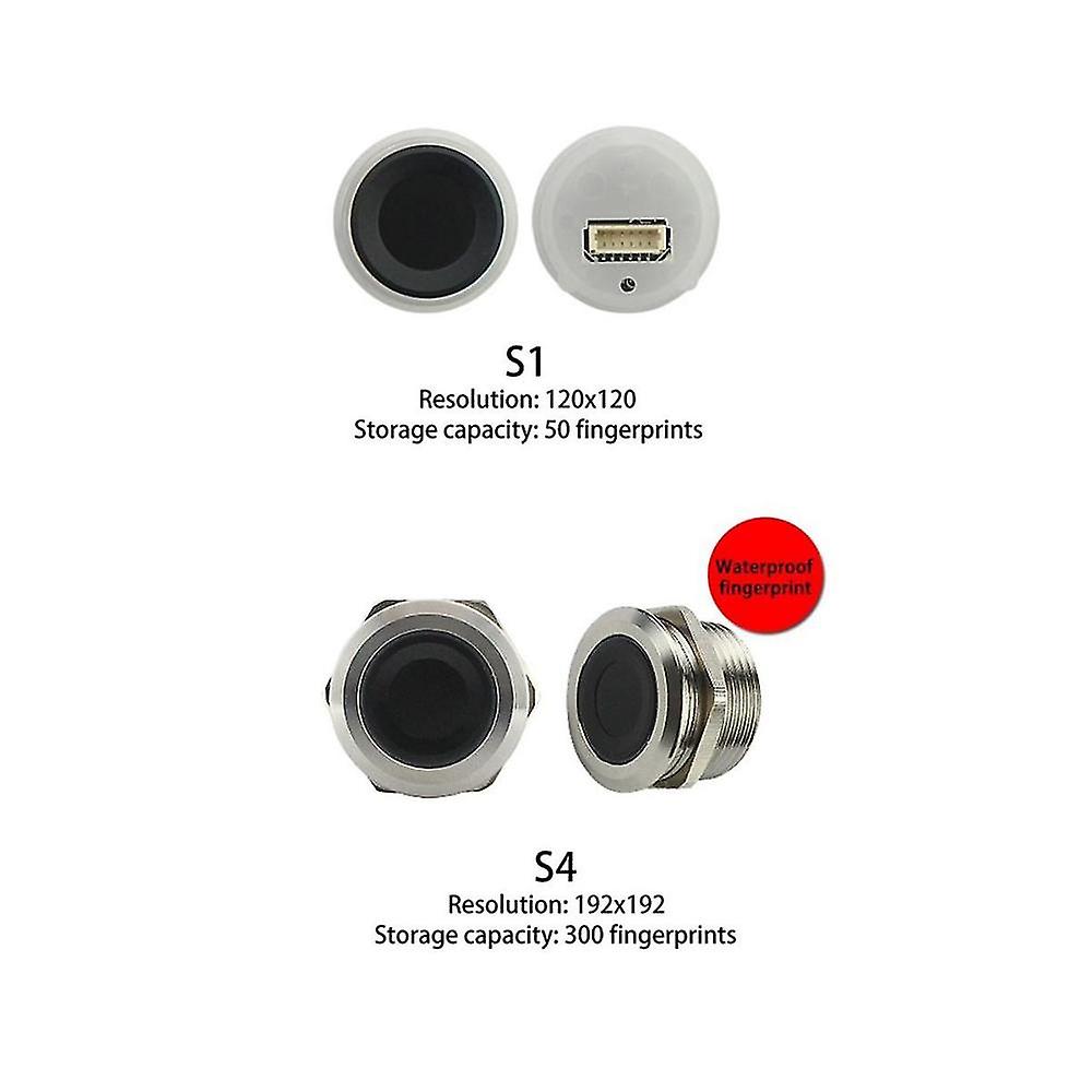 Dc5v Fingerprint Access Control System Control Board Dc12v Electronic Door Lock Controller Fingerpr