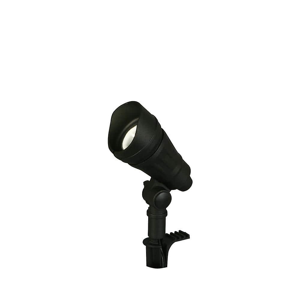 4.5-Watt Millennium Black Adjustable Light Color Outdoor Integrated LED Landscape Spot Light