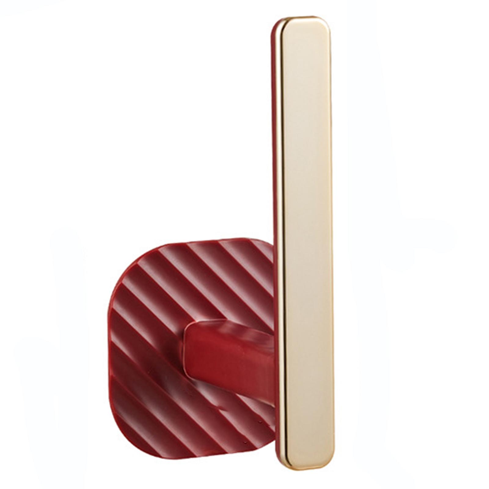 Wall Mounted L-shaped Hooks Self-adhesive Hanging Hat Hooks