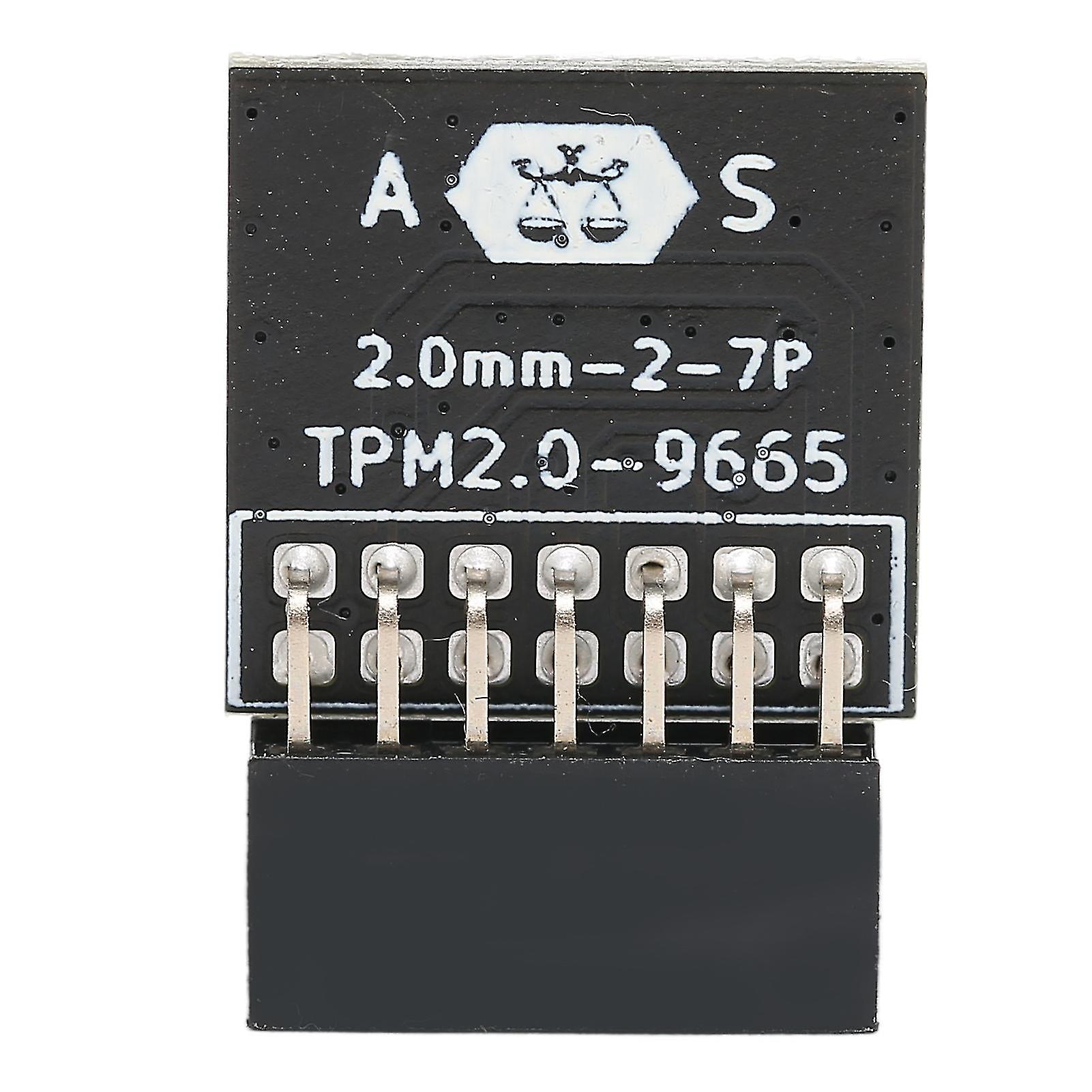 Tpm 2.0 Modul LPC 14pin Tpm 2.0 Remote Card Encryption Sicherheitsmodul für Asus