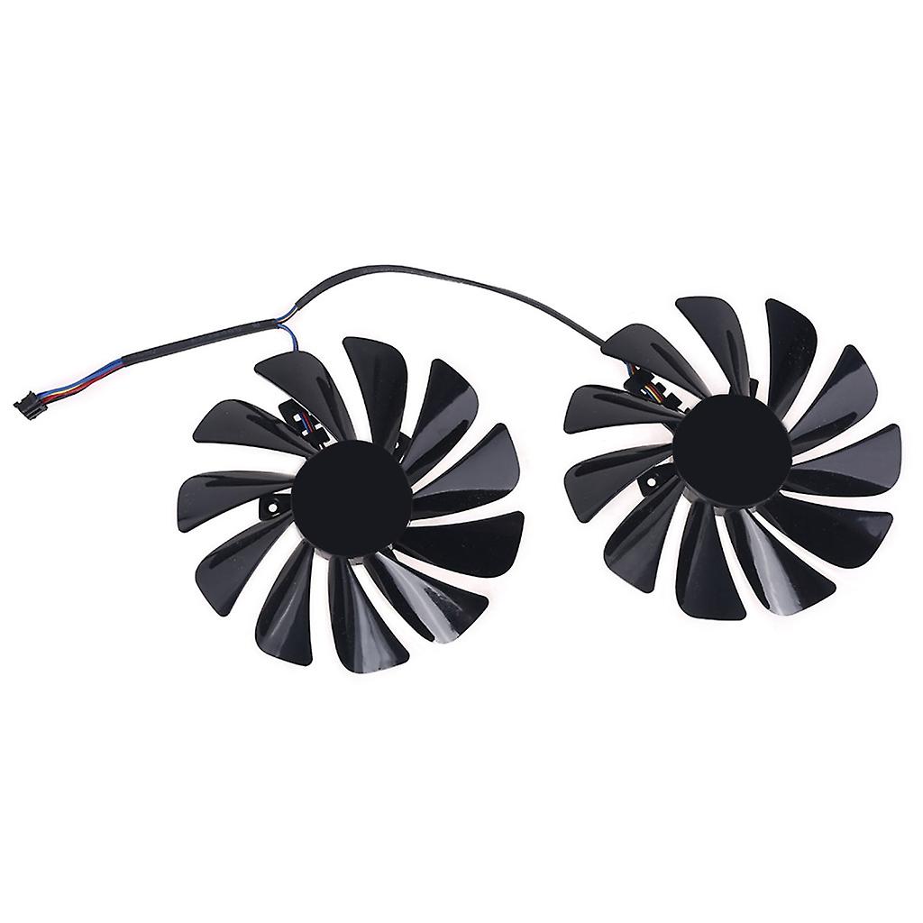 95mm XFX RX 5600 5700 XT VGA Fan T129215BU Graphics Card Cooling 4Pin 12V 0.4