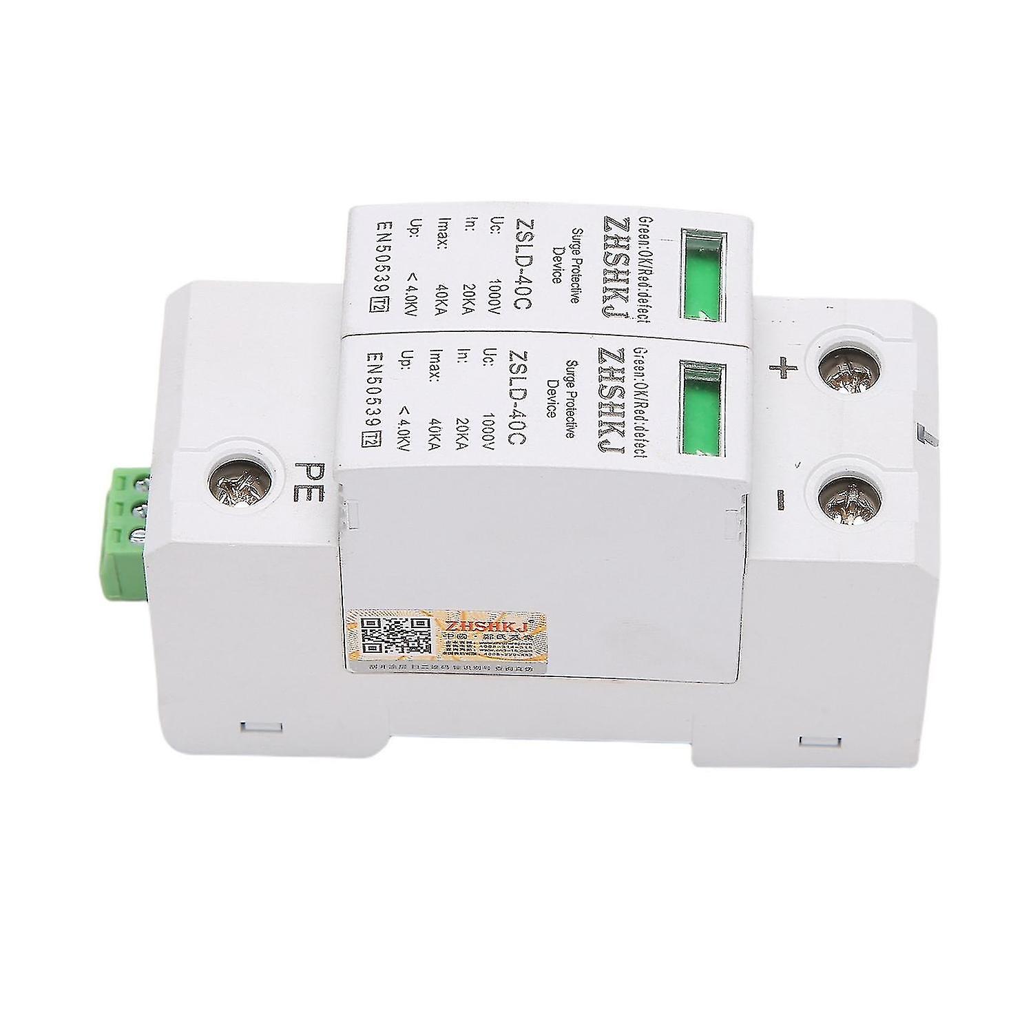 2p With Remote Signaling 40ka Dc Surge Protection For House Low Voltage Arresters Protector Surge P-