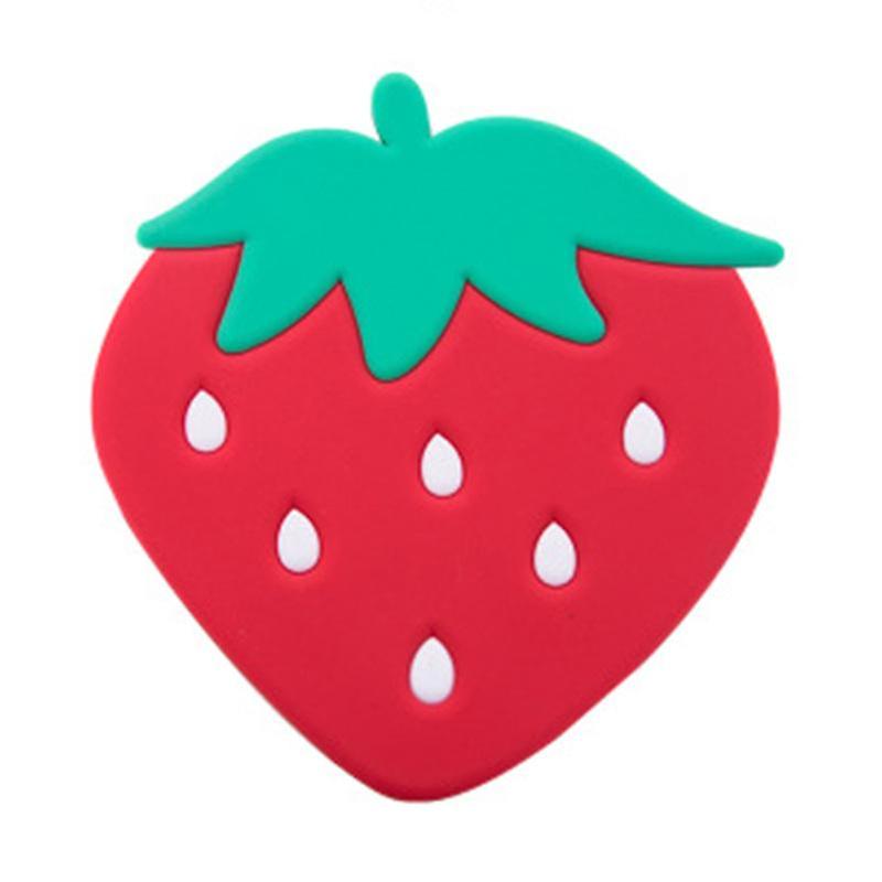 Heat Insulation Round Fruit Shape Placemat Table Cup Mat for Home