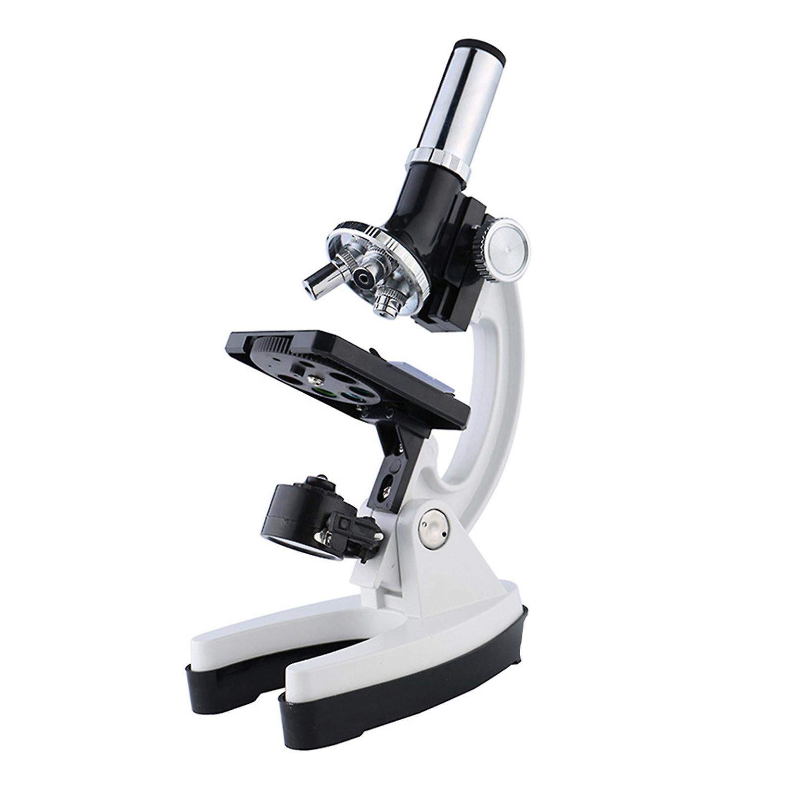 Microscope Set With Accessories Kit Experiment Microorganism Magnifier