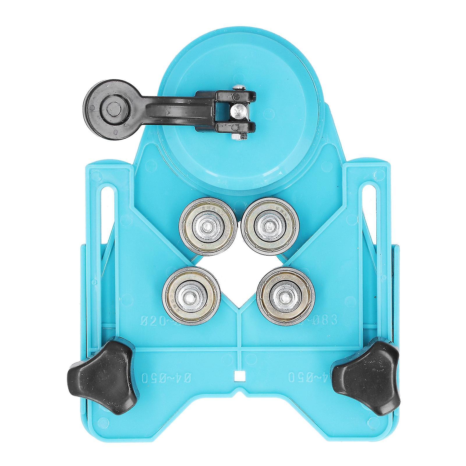 Glass Tile Perforation Locator Adjustable Punch Locator Stainless Steel Fixture Stable and Accurate for Tile and Marble