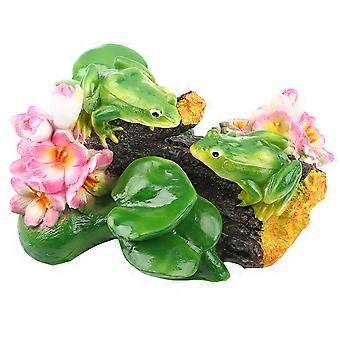 Lovely Miniature Artificial Frog Amimal Model Ornament Landscape Decoration Craft
