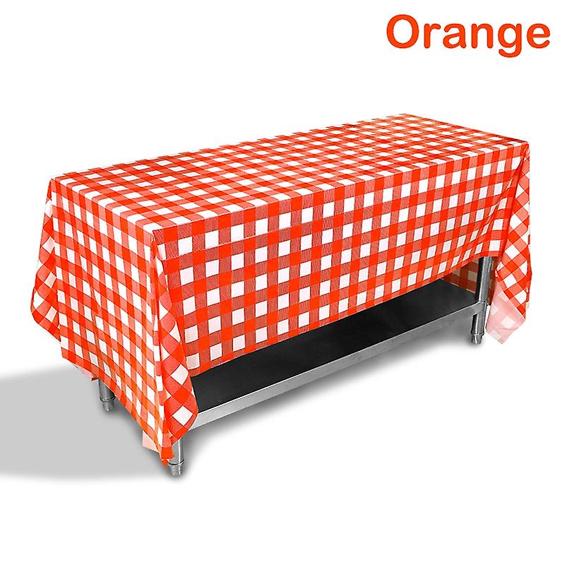 137X274Cm Christmas Disposable Tablecloth Gingerbread Man Snowflake Tableware Xm