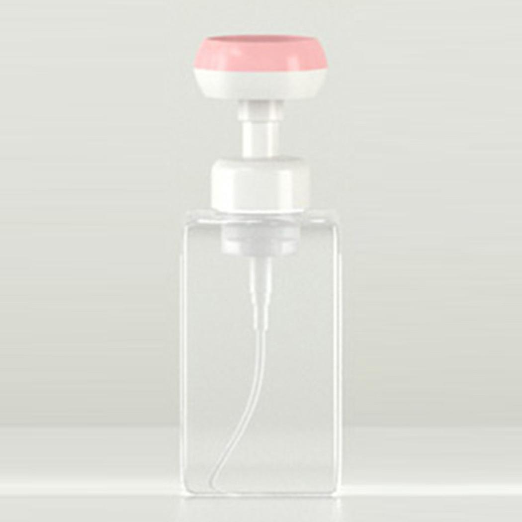 450ML Flower Foam Bottle Refillable Hand Soap Dispenser Bathroom Pump Bottle