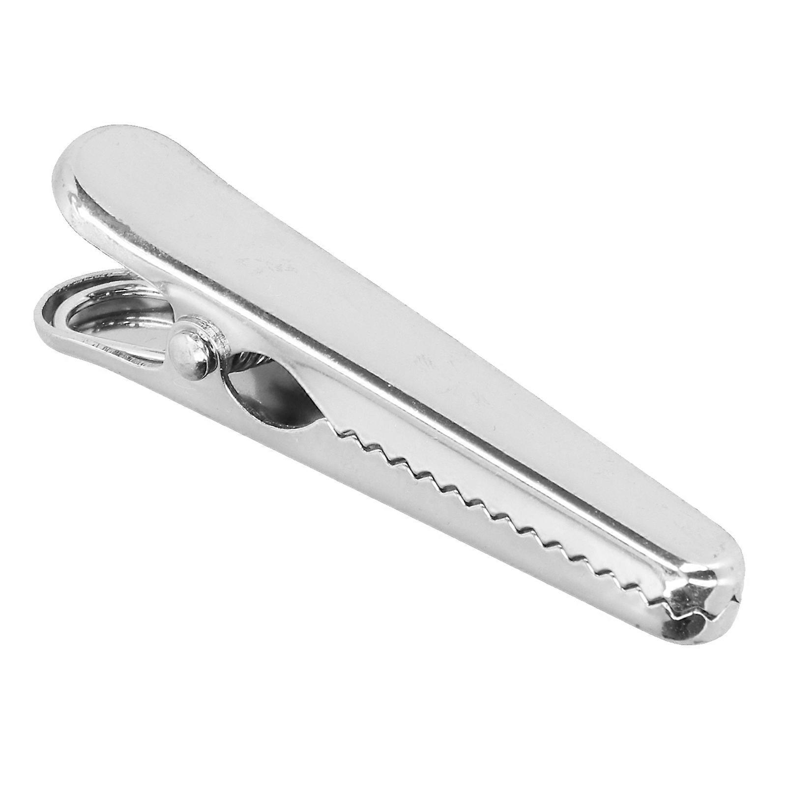 Pince d'étanchéité de 7,9 cm de long, poignée confortable, design robuste, dents internes, outils de cuisine pour bureau, papier, photos, argent
