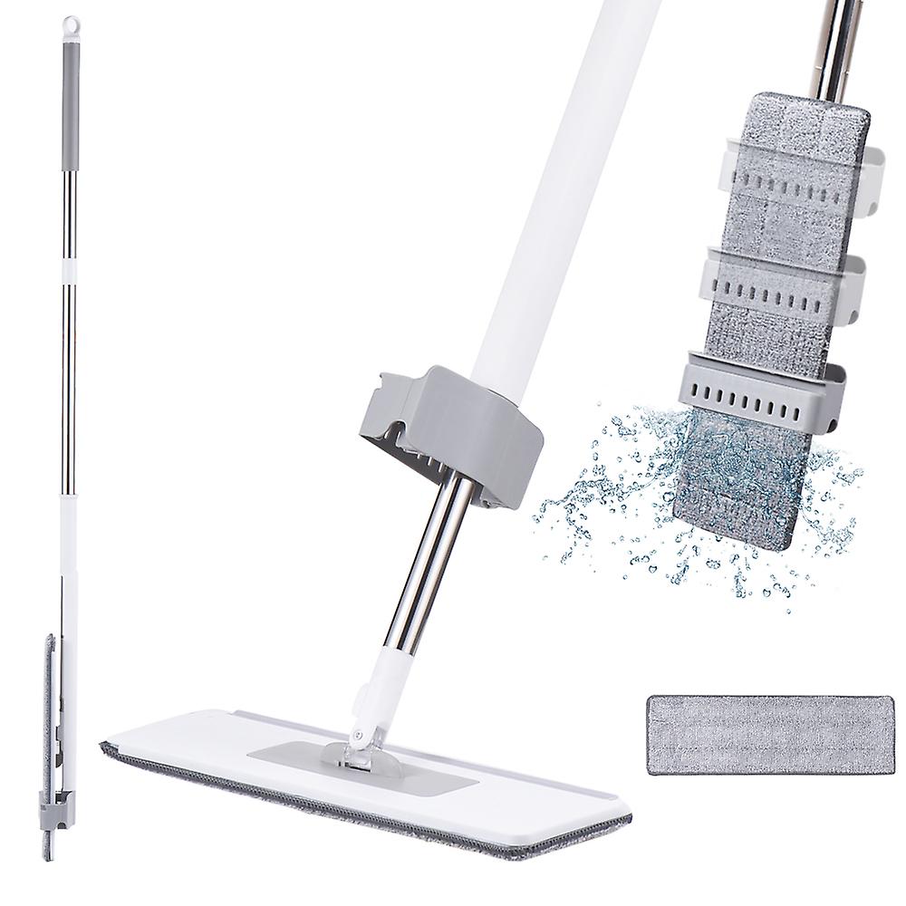 Self Wringing Flat Mop Hands-free 360 Degree Spin Cleaning Mop